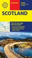 Philip's Scotland Road Map 1849075514 Book Cover