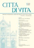 Città di vita - a. LXXVII, n. 1, gennaio-febbraio 2022: Bimestrale di religione arte e scienza della Basilica di Santa Croce in Firenze (Città Di Vita, 77) 885962245X Book Cover