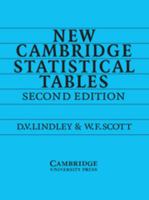 New Cambridge Statistical Tables 0521484855 Book Cover