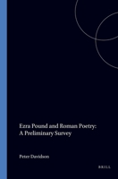 Ezra Pound and Roman Poetry: A Preliminary Survey (Textxet , No 4) (Textxet , No 4) 9051838743 Book Cover