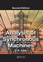 Analysis of Synchronous Machines 1138073075 Book Cover
