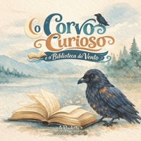 O Corvo Curioso e a Biblioteca do Vento (Os Portais do Coração) (Portuguese Edition) B0GH6TDBYL Book Cover