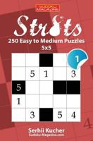 Str8ts - 250 Easy to Medium Puzzles 5x5 1535464984 Book Cover