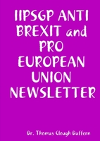 IIPSGP ANTI BREXIT and PRO EUROPEAN UNION JOURNAL 0244729298 Book Cover