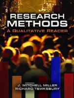 Research Methods: A Qualitative Reader 0131690256 Book Cover