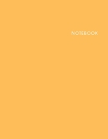 Notebook Peach Cover: Lined Notebook - Size (8.5 x 11 inches) - 120 Pages 1702146952 Book Cover