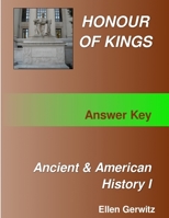 Honour of Kings Ancient and American History 1 Test Packet & Answer Key 1300623004 Book Cover