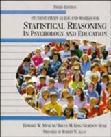 Student Study Guide and Workbook: Statistical Reasoning in Psychology and Education 0471824739 Book Cover