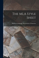 The MLA style sheet 1014631742 Book Cover