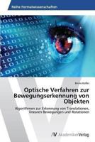 Optische Verfahren Zur Bewegungserkennung Von Objekten 3639479564 Book Cover