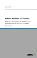 Probleme, Potenziale und Parallelen: Wahl- und Kontrollfunktion des Panafrikanischen und des Europäischen Parlaments im Vergleich 3640521676 Book Cover