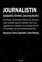 Journalistin Notizbuch: Journalistin Journal DIN A5 liniert 120 Seiten Geschenk 1677253983 Book Cover