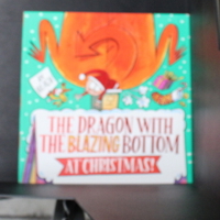 The Dragon with the Blazing Bottom at Christmas 1398518441 Book Cover