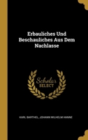 Erbauliches Und Beschauliches Aus Dem Nachlasse 0270662111 Book Cover