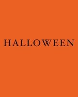 Halloween: A decorative book | Stack deco books together to create a custom Halloween phrase or message in any room | Perfect for party tables, ... design styling (Holiday Celebrations) 1688382046 Book Cover
