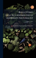 Bollettino dell'Accademia degli Aspiranti Naturalist (Italian Edition) 1024169529 Book Cover