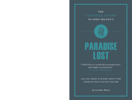 The Connell Guide to John Milton's Paradise Lost. Caroline Moore 1907776109 Book Cover