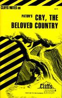 Cry, the Beloved Country (Cliffs Notes) 0764585010 Book Cover