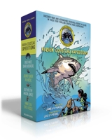 Fabien Cousteau Expeditions (Boxed Set): Great White Shark Adventure; Journey under the Arctic; Deep into the Amazon Jungle; Hawai'i Sea Turtle Rescue 153449913X Book Cover