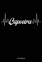 Capoeira: Dot Grid Journal 6x9 - Capoeira Heartbeat Notebook I Funny Gift for Every Capoeirista, Self Defense Instructor and Brazillian Dance Martial Arts Fan 1704316030 Book Cover