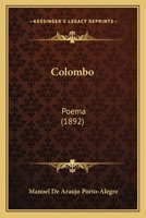 Colombo: Poema (1892) 1248255224 Book Cover