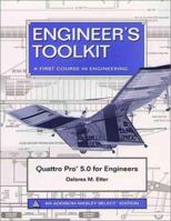 Quattro Pro 5.0 for Engineers 0805365214 Book Cover