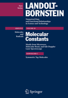 Symmetric Top Molecules 3540563334 Book Cover