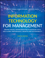 Information Technology for Management: Driving Digital Transformation to Enhance Local and Global Performance, Growth and Sustainability 1119702909 Book Cover