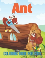 Ant Coloring Book for Kids B095Q23Y6H Book Cover