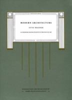 Modern Architecture: A Guidebook for His Students to This Field of Art (Texts & Documents) 0226869393 Book Cover