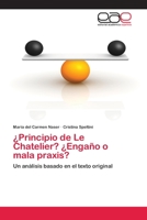 Principio de Le Chatelier? Engano O Mala Praxis? 3659006386 Book Cover
