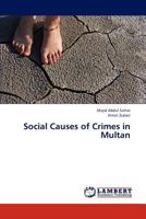 Social Causes of Crimes in Multan 365931711X Book Cover