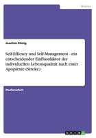 Self-Efficacy und Self-Management - ein entscheidender Einflussfaktor der individuellen Lebensqualität nach einer Apoplexie (Stroke) 3638947122 Book Cover