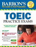Barron's TOEIC Practice Exams with MP3 CD 1438073992 Book Cover