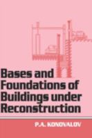 Bases and Foundations of Building Under Reconstruction 9054107227 Book Cover