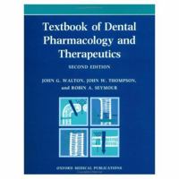 Textbook of Dental Pharmacology and Therapeutics 0192625063 Book Cover