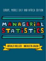 Managerial Statistics 1473704804 Book Cover