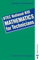 BTEC National NIII (Mathematics for Technicians) 085950932X Book Cover