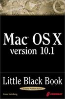 Mac OS X Version 10.1 Little Black Book 1588802949 Book Cover
