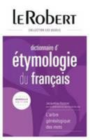 Le Robert Dictionnaire d' etymologie du francais 2321006722 Book Cover