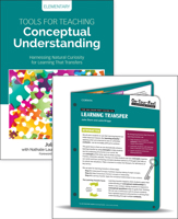 BUNDLE: Stern: Tools for Teaching Conceptual Understanding, Elementary + Stern: On-Your-Feet Guide to Learning Transfer (On-Your-Feet-Guides) 1071806548 Book Cover