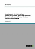 Ritterinnen in der italienischen Renaissanceliteratur. Ariostos Bradamante (Orlando furioso) und Tassos Clorinda (Gerusalemme liberata) 3638870715 Book Cover