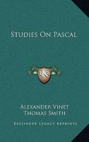Études Sur Blaise Pascal 1010199218 Book Cover