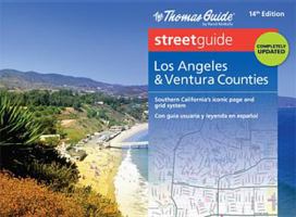 The Thomas Guide Streetguide, Los Angeles & Ventura Counties 0528007521 Book Cover