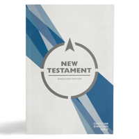 CSB Outreach New Testament, Anglicised Edition, Black Letter, New Believer, Economy B0DT8QR6GB Book Cover