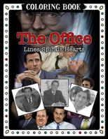 The Office Lines Spirals Hearts Coloring Book B08YQCQVW6 Book Cover