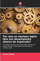 Por que as equipas ágeis têm um desempenho abaixo do esperado? (Portuguese Edition) 6202473797 Book Cover