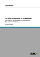 Wirtschaftskriminalitat Im Unternehmen 3640645235 Book Cover