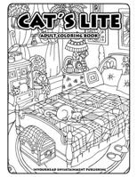 Cat's Lite: Adult coloring book B09SL2MQR9 Book Cover