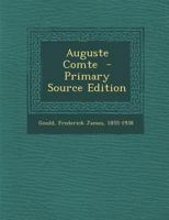 Auguste Comte 1289672660 Book Cover